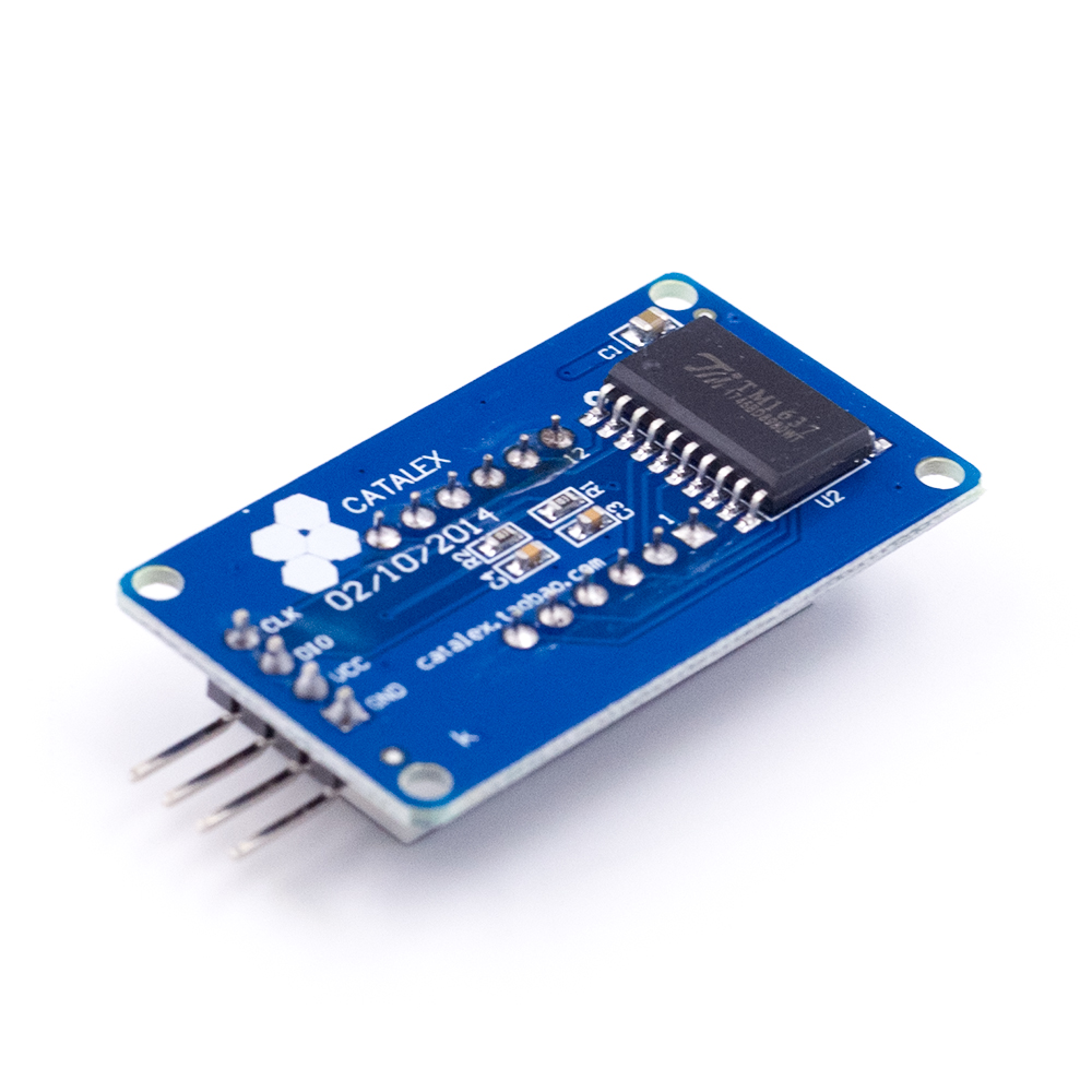 Дисплей TM1637, красный